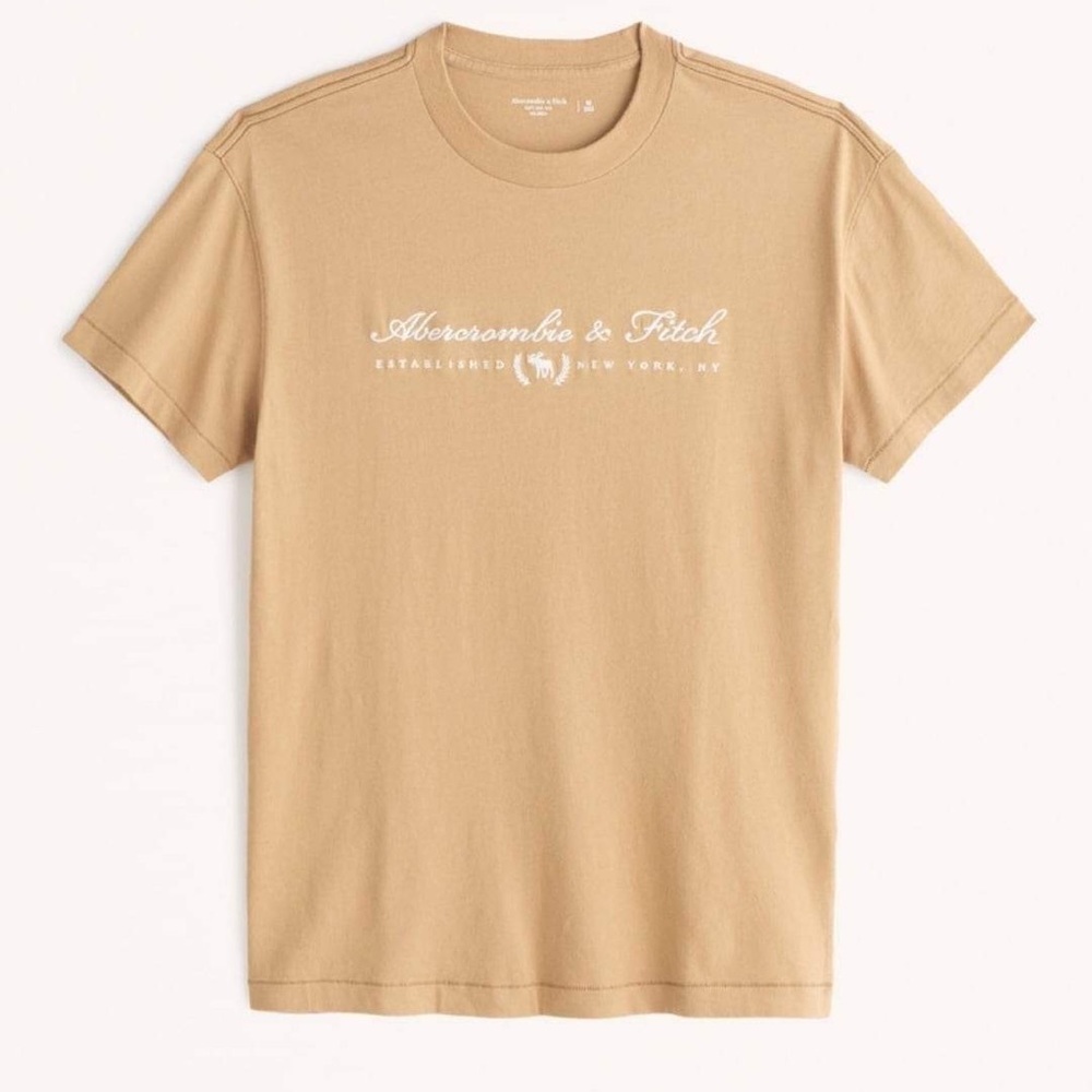 Abercrombie and Fitch Logo Tee size Extra Large NWT